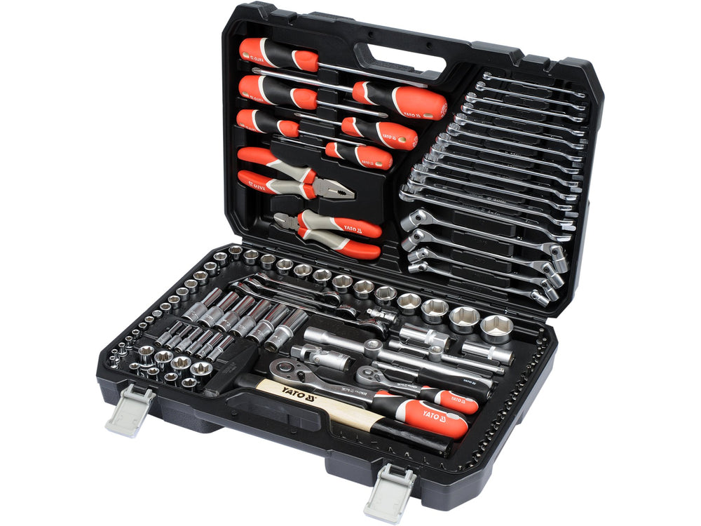 Trusa tubulare, chei combinate si antrenor 109 piese Yato – solutia completa pentru orice atelier