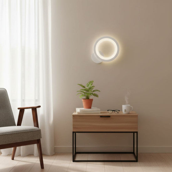 Aplica LED Cybele ajustabila, 18W, 1400 lm, 190x190x40 mm