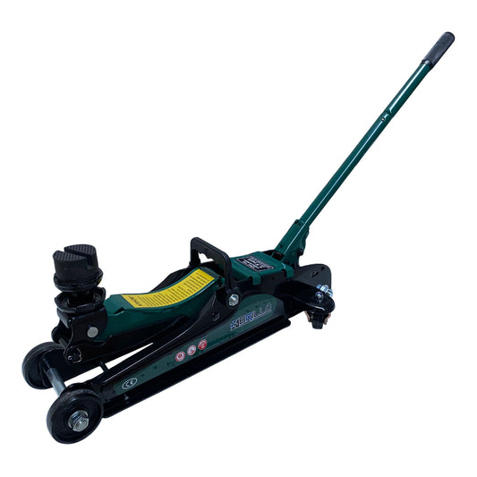 Cric hidraulic tip crocodil Brillo, 2.5 tone, otel rezistent, cu roti pivotante