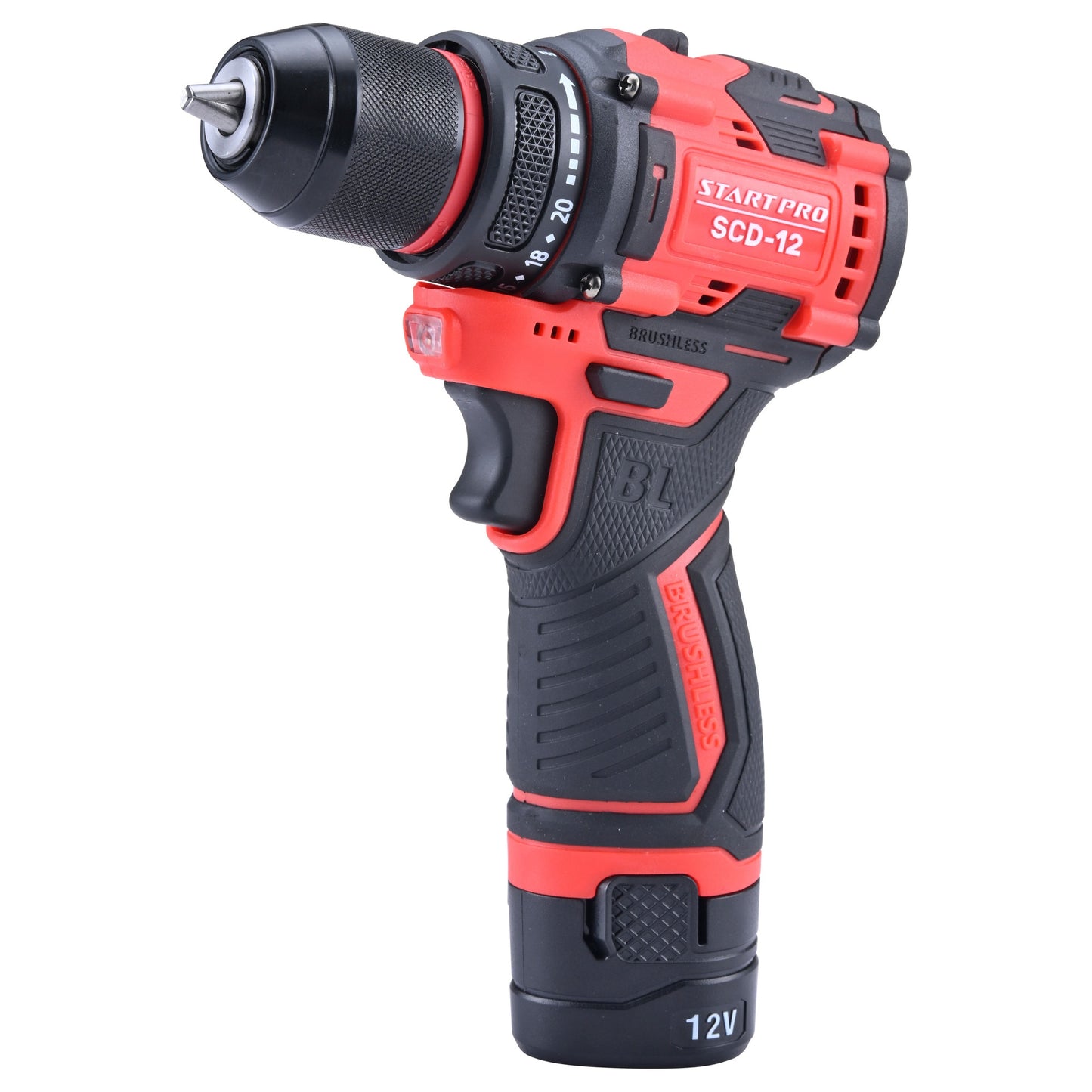 Masina de gaurit si insurubat StartPro SCD-12 BRUSHLESS, 40Nm