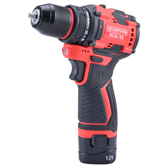Masina de gaurit si insurubat StartPro SCD-12 BRUSHLESS, 40Nm