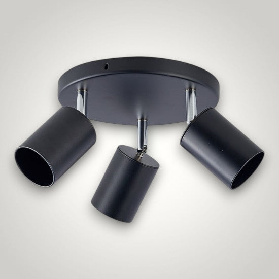 Spot Rotund Reglabil 3xGU10, 200x150x200 mm