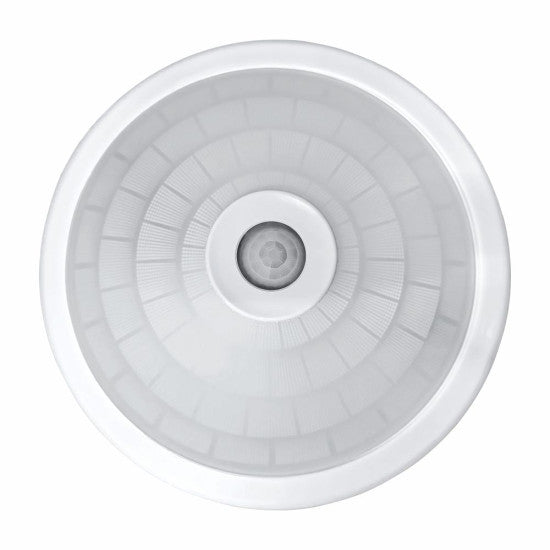 Plafoniera E27 cu senzor 360°, 2x40W, Ø298 mm