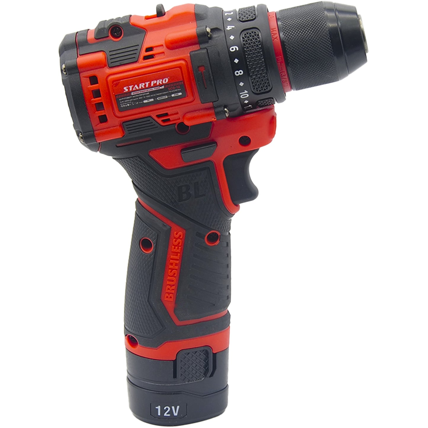 Masina de gaurit si insurubat StartPro SCD-12 BRUSHLESS, 40Nm