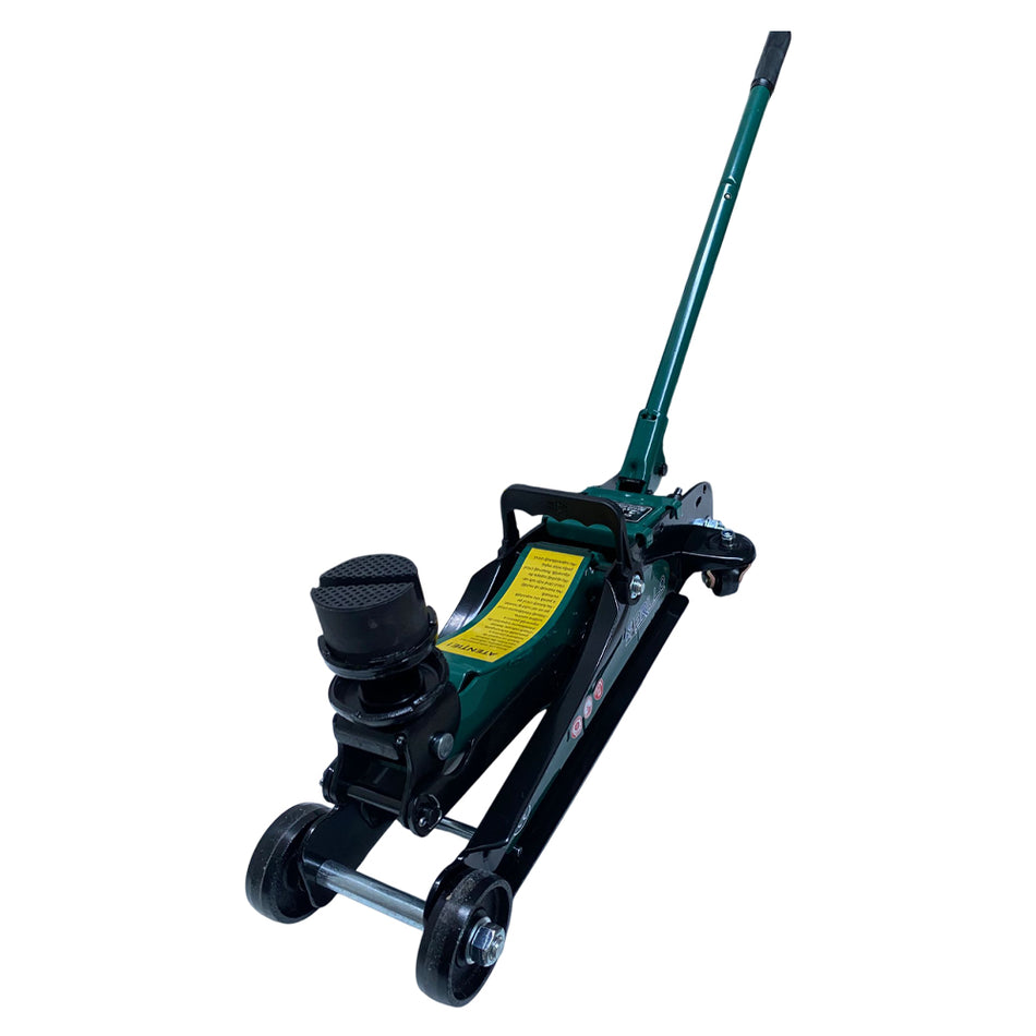 Cric hidraulic tip crocodil Brillo, 2.5 tone, otel rezistent, cu roti pivotante
