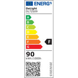 Corp LED IP65 90W, 1500x119x54mm, 6500K