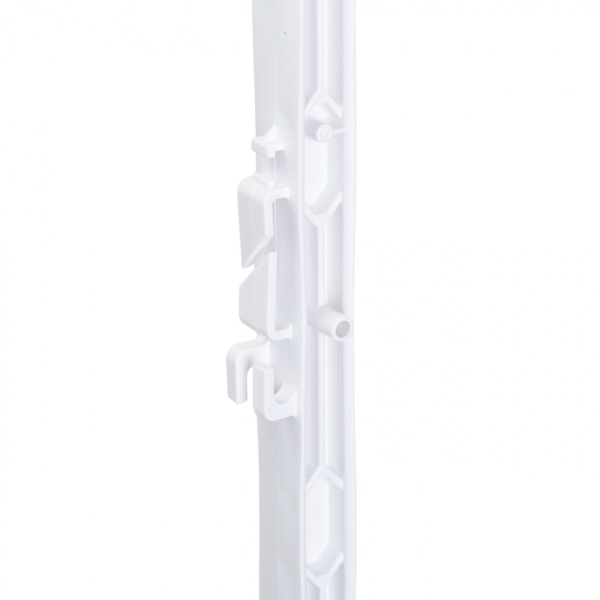 Stalp plastic gard electric 105cm cu varf otel galvanizat si suport fir banda