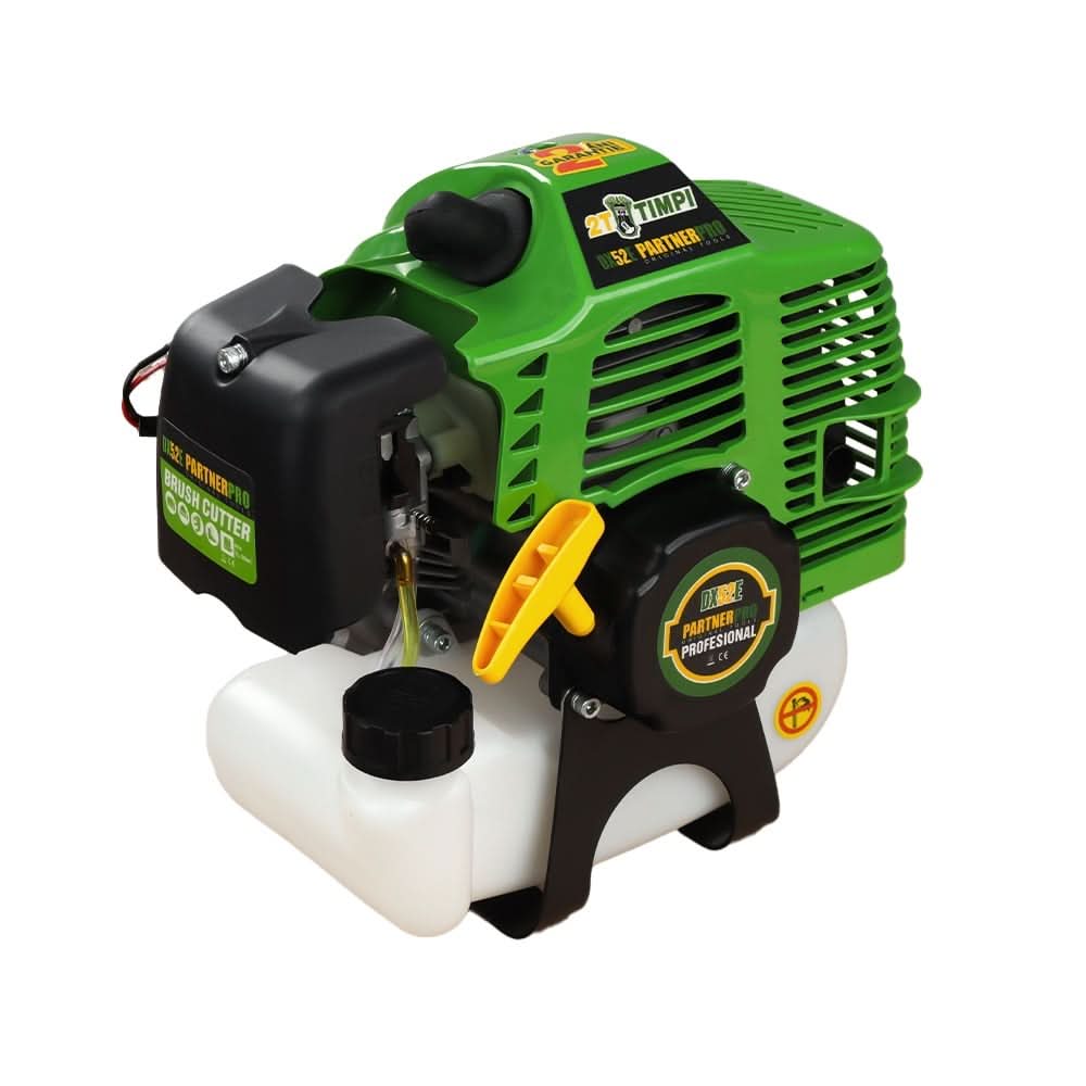 Motocoasa benzina Partner DX52E, 52cc, 5.5CP, 10000 rpm, 3 discuri incluse