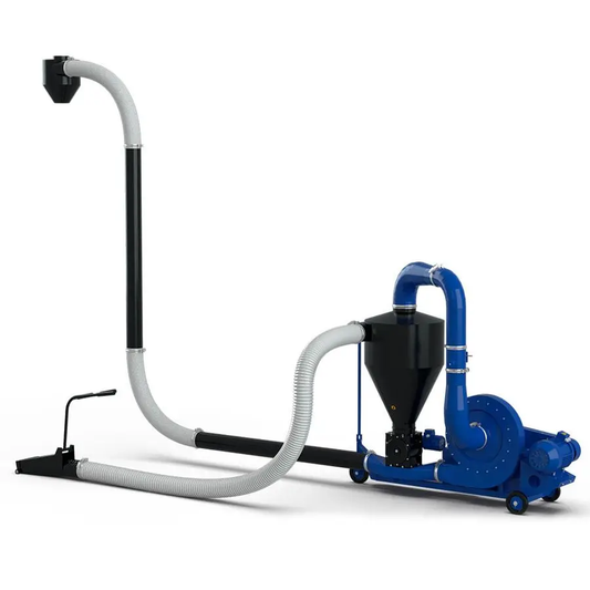 Transportor pneumatic cereale PTZ-11 TMC 11 kW, 8 t/ora, cu ciclon si furtun flexibil