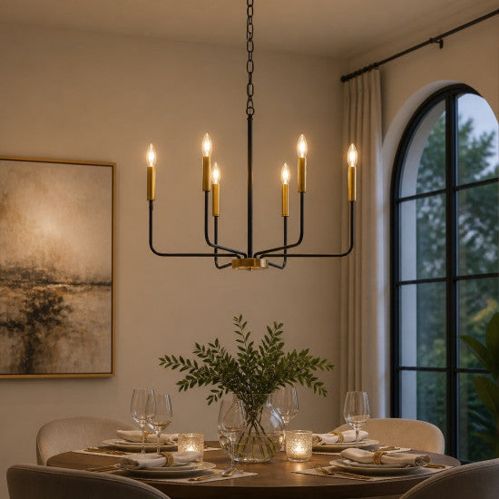 Candelabru Odin, 6xE14, Ø70x160 cm