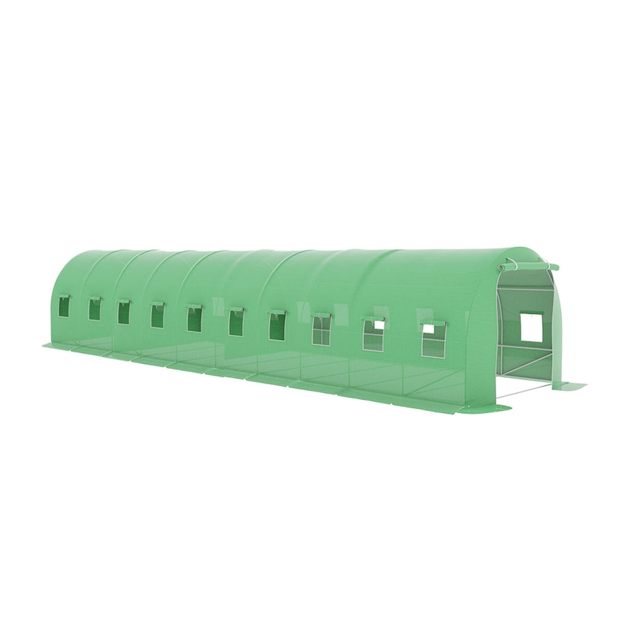 Solar gradina 10x3x2 m ZEP PRO, folie polietilena 180 g/mp, structura otel galvanizat, rezistent UV