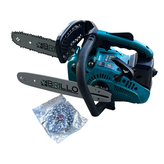 Drujba benzina Brillo 2500 1.8CP, lama 30cm, 2 lanturi 2 lame