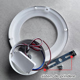 Aplica LED Cybele ajustabila, 18W, 1400 lm, 190x190x40 mm