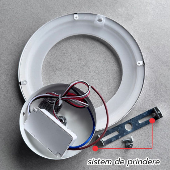 Aplica LED Cybele ajustabila, 18W, 1400 lm, 190x190x40 mm