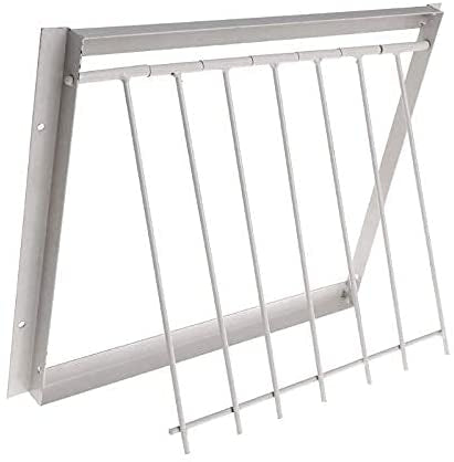 Usa pentru porumbei cu bare de metal (cadru de intrare) 50 cm #30202