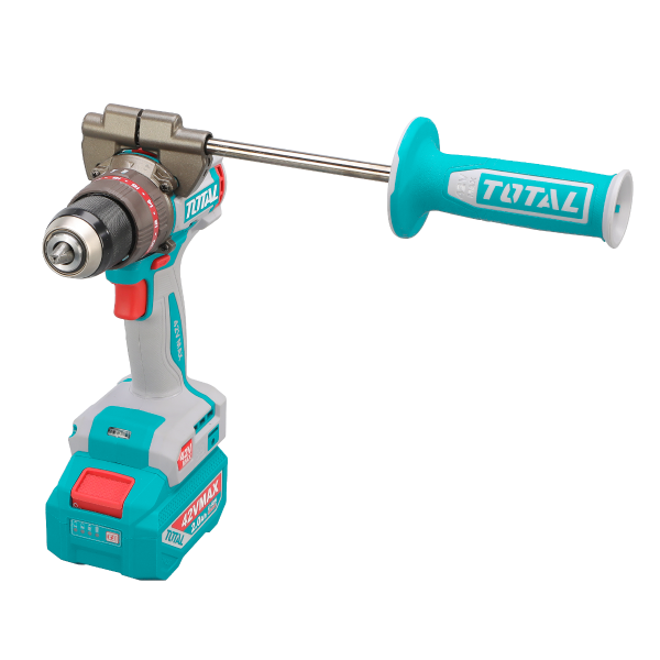 Masina de gaurit cu percutie TOTAL 42V, 99 Nm, 13 mm