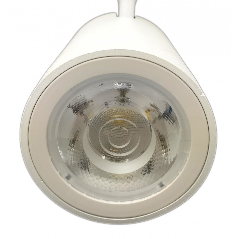 Spot pe sina alb 12W, 6000K, 1200 lm, Ø55x81x95 mm