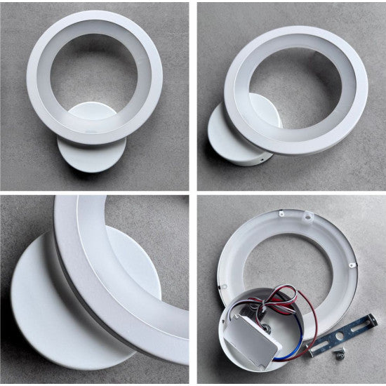 Aplica LED Cybele ajustabila, 18W, 1400 lm, 190x190x40 mm