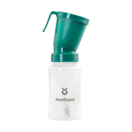 Pahar pentru dezinfectia mameloanelor FoamExpert, 300 ml, cu spumă