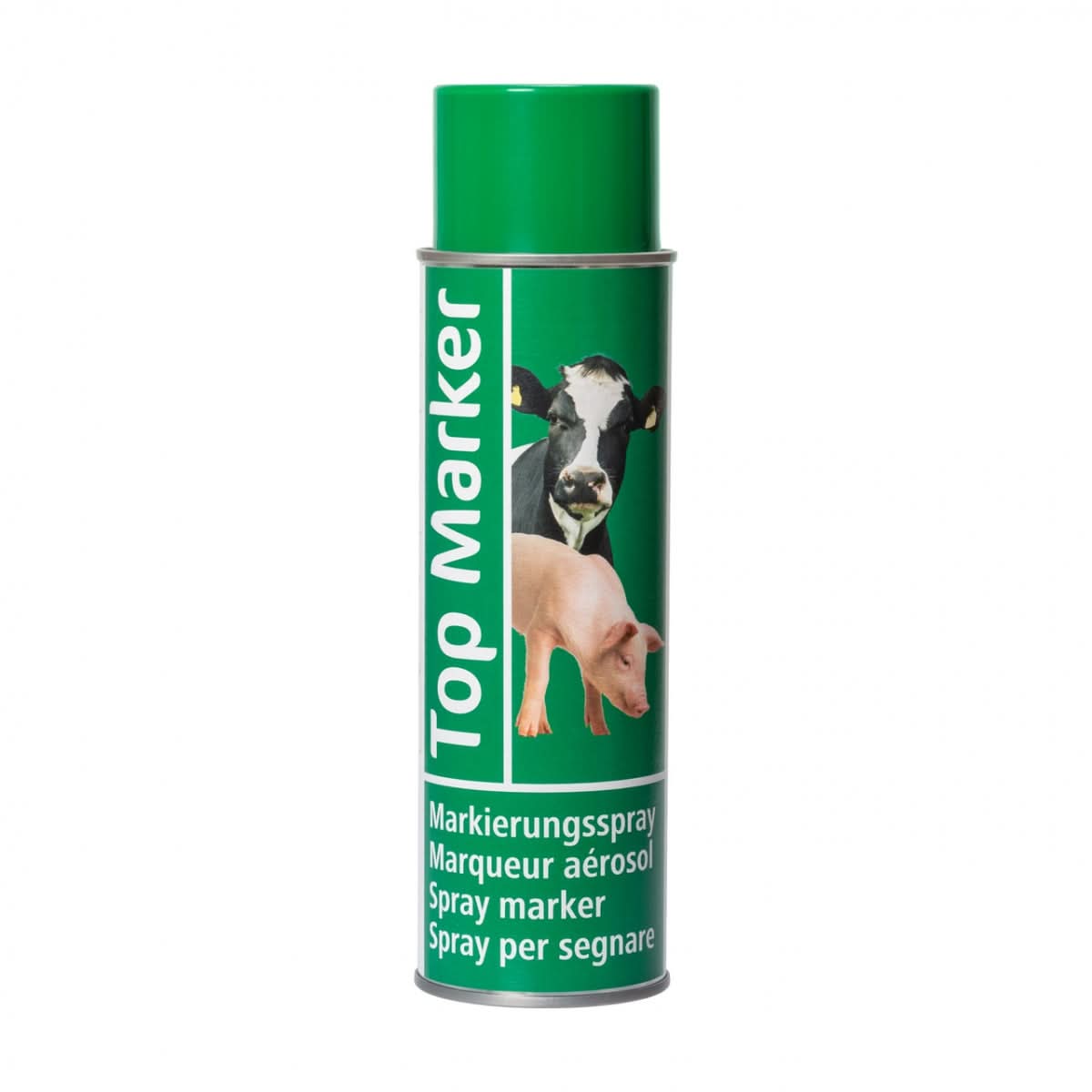 Spray verde marcaj animale TopMarker, 500 ml, bovine, capre, porci