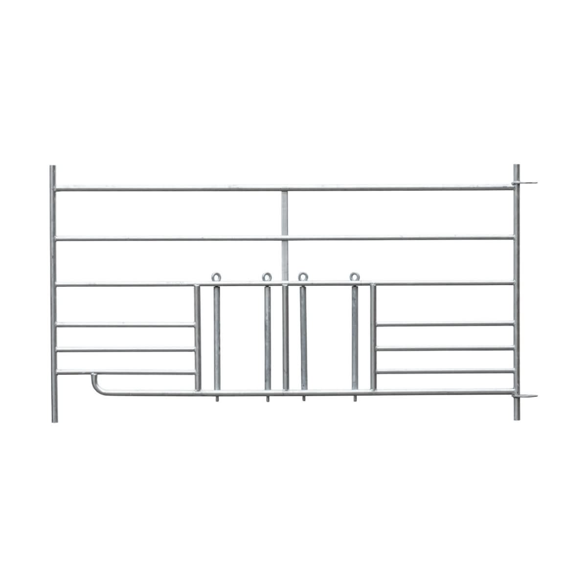 Panou pasune pentru oi, cu poarta de hranire pentru miei 183 × 92 cm