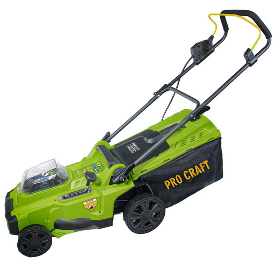 Masina de tuns iarba pe acumulator Procraft PLM20, 2x20V, 35L, 370mm