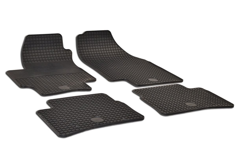 Set Covorașe Auto Cauciuc Umbrella pentru Hyundai Accent (2006-), Gri Carbon