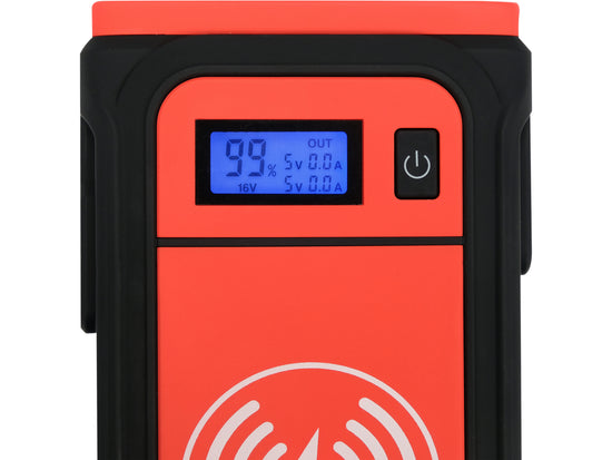 Acumulator extern portabil 16000mAh cu functie booster, incarcare wireless, lanterna SOS, pentru motoare benzina si diesel si dispozitive mobile - vedere 7