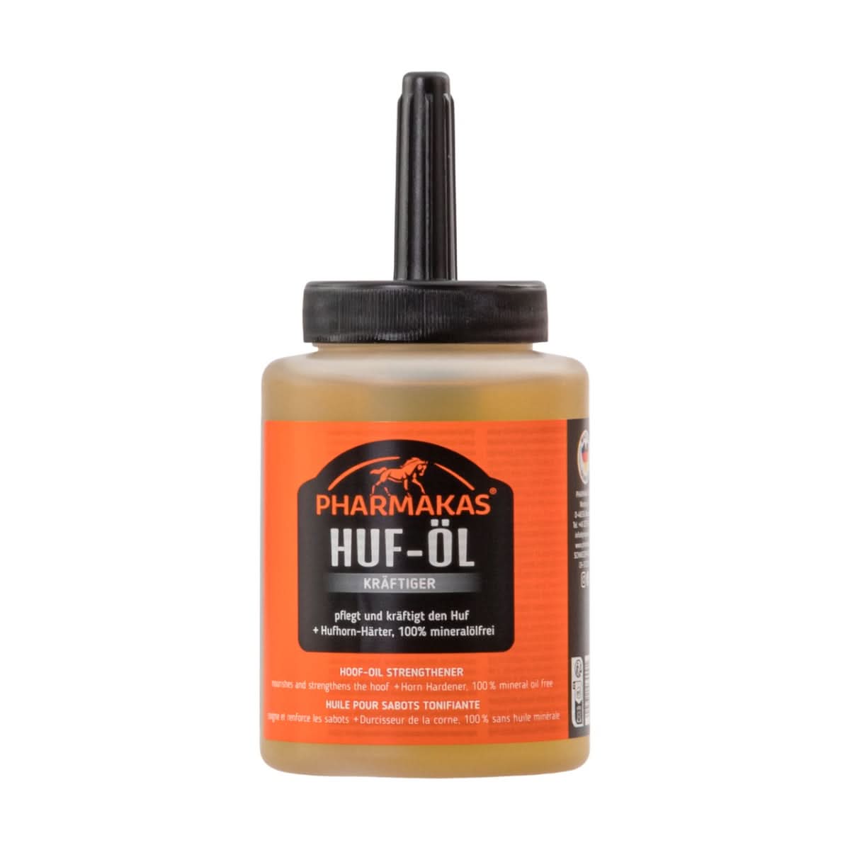 Ulei pentru intarirea copitelor, cu perie, Pharmakas, 475 ml