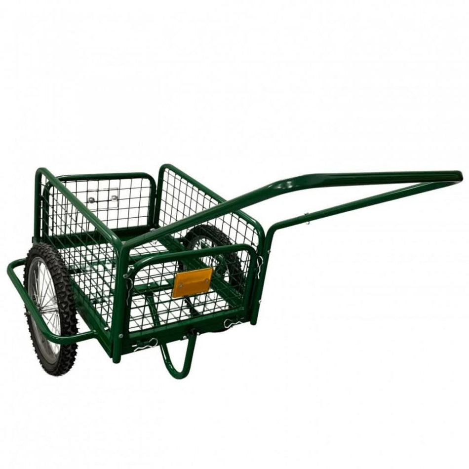Cărucior cu roți gonflabile VivaTechnix VMD-1059, oțel, 650x480x290 mm, max. 100 kg