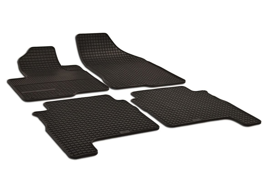 Set Covorașe Auto Cauciuc Umbrella pentru Hyundai Santa Fe (2006-2012), Gri Carbon