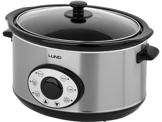 SLOW COOKER, 280W, 4,5L, TIMMER