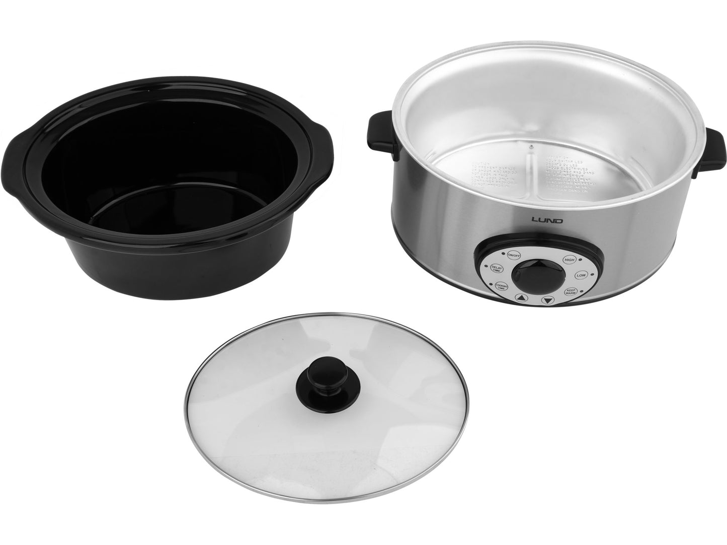 SLOW COOKER, 280W, 4,5L, TIMMER