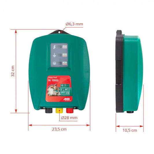 Aparat gard electric AKO Power Profi Ni 10000, 230 V, 10 Joule