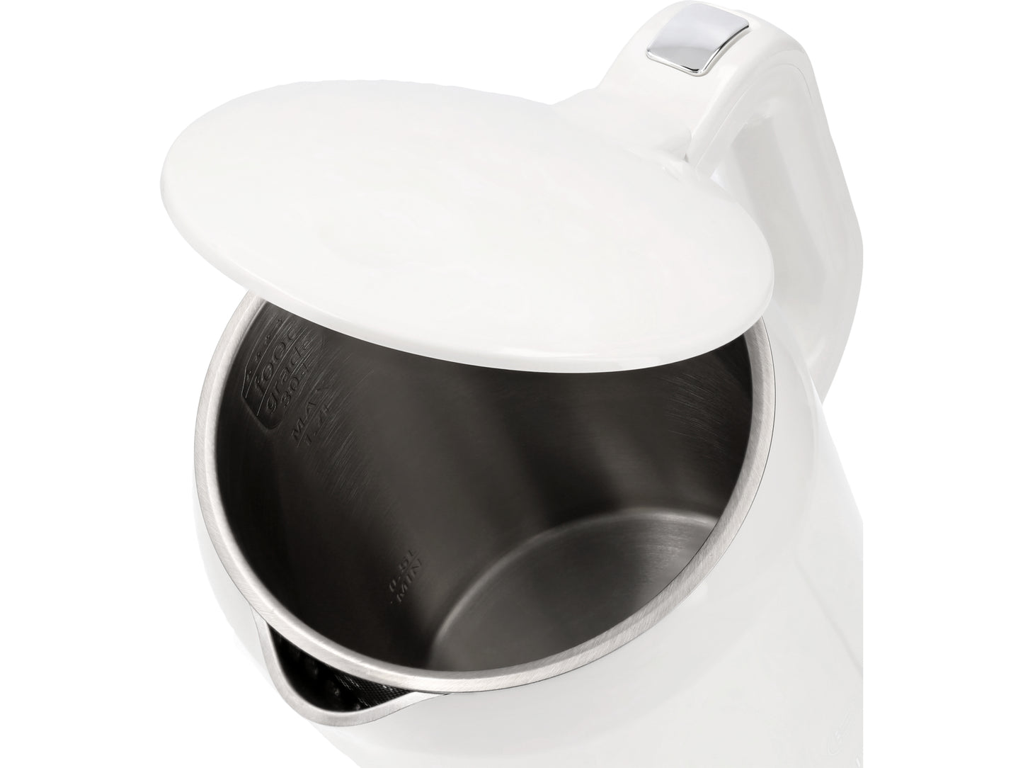 FIERBĂTOR ELECTRIC 1,7L, CONTROLUL TEMPERATURII, ALB