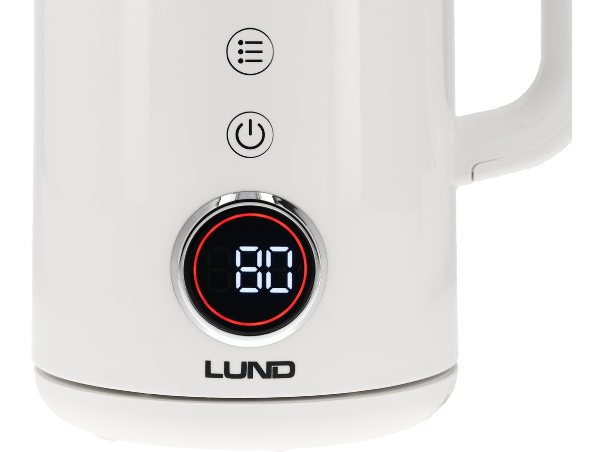 FIERBĂTOR ELECTRIC 1,7L, CONTROLUL TEMPERATURII, ALB