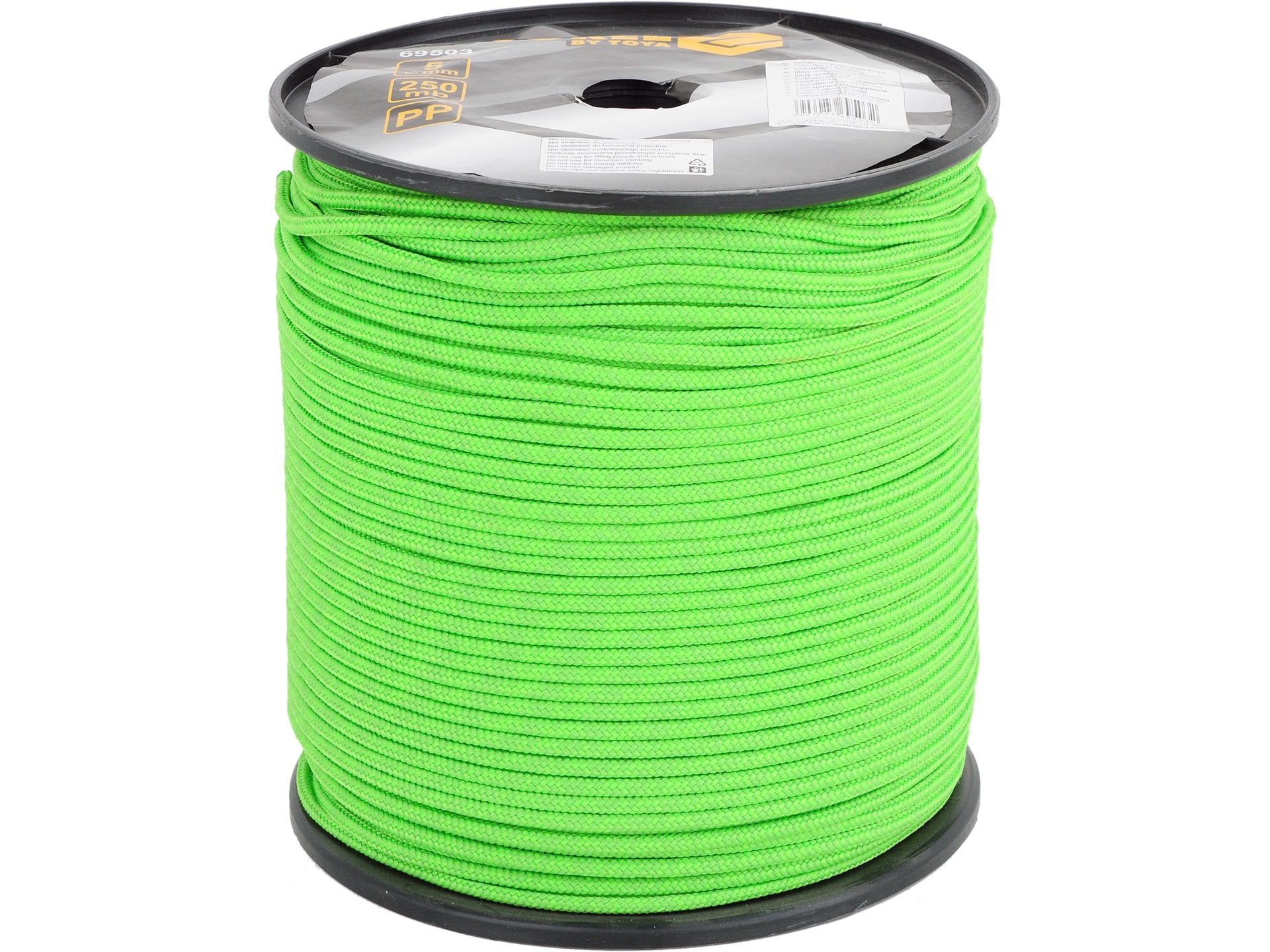 CORDELINĂ ÎMPLETITĂ PP 5MM, 250M