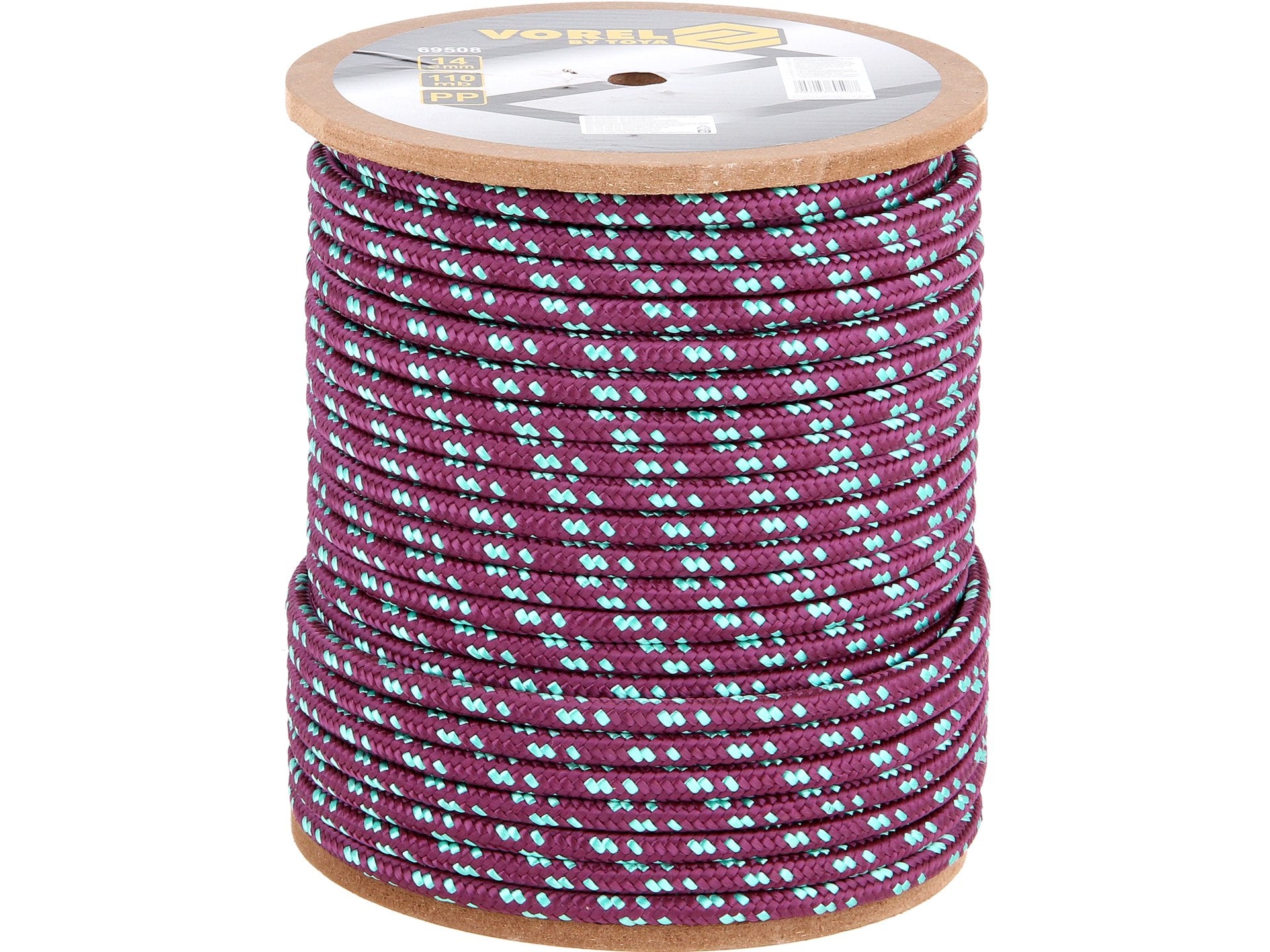 CORDELINĂ ÎMPLETITĂ PP 14MM, 110M