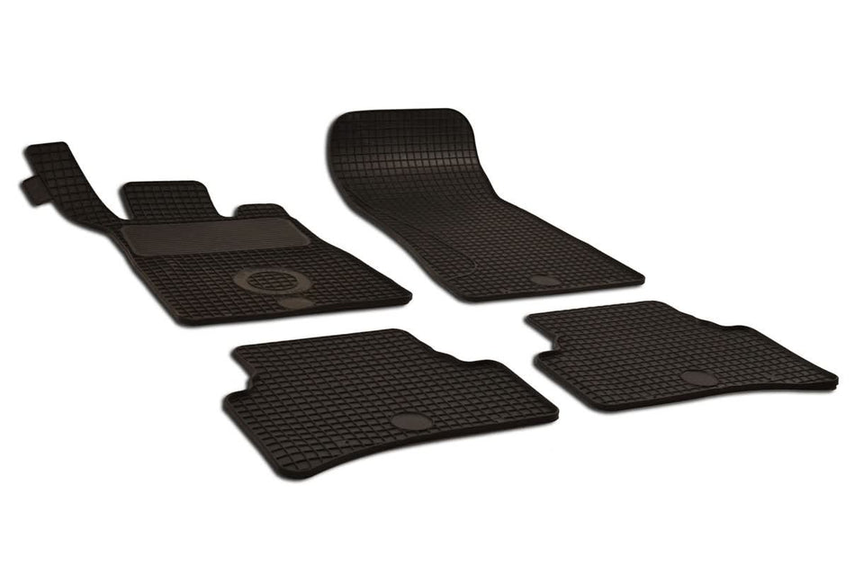 Set Covorașe Auto Cauciuc Umbrella pentru Mercedes (W 203) C-Klasse (2000-2007), Gri Carbon
