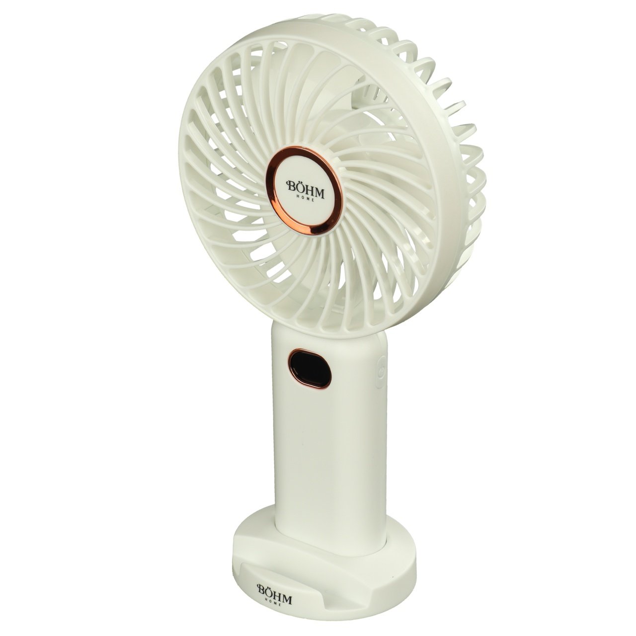 Ventilator Portabil 4", USB și Acumulator 1200mAh, 5 Viteze, BÖHM BSF-F11