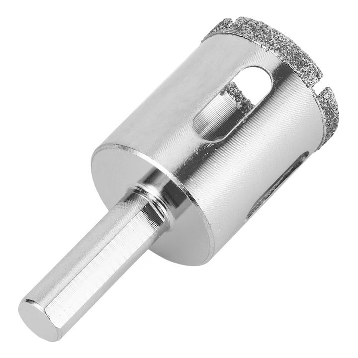 Carota diamantata 28x67 mm cu coada triunghiulara MTX pentru sticla si faianta, acoperire galvanizata