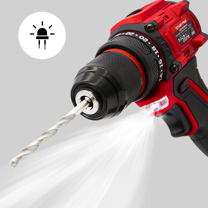 Masina de gaurit si insurubat StartPro SCD8-21, 20V, 40Nm
