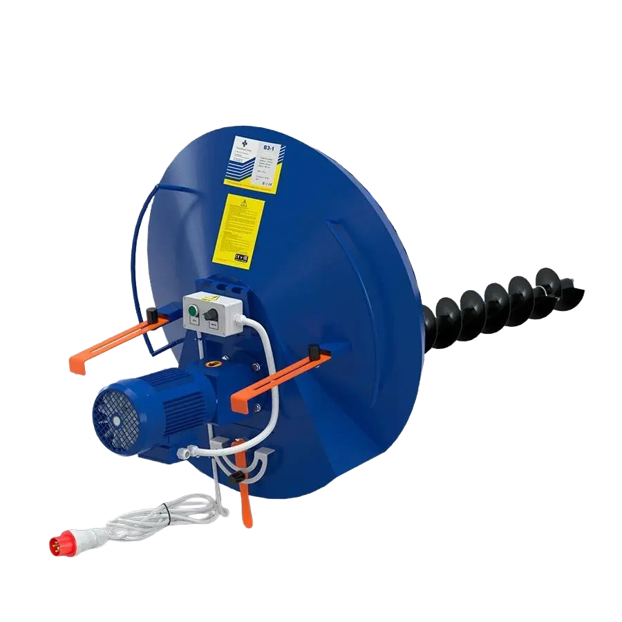 Amestecator mobil cereale AMC-1 cu chila si revers, 2.2 kW, portabil si eficient