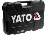 Trusa tubulare, chei combinate si antrenor 122 piese Yato YT-38901 - imagine produs 3