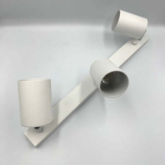 Spot liniar reglabil 3xGU10, 450 mm, alb
