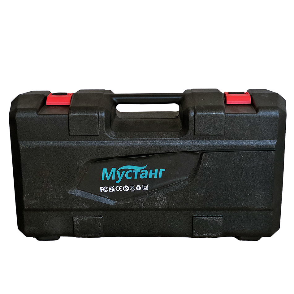 Drujba cu acumulatori 48V 2Ah lama 34cm lant 12m/s 2 baterii incarcare 180min Mustang