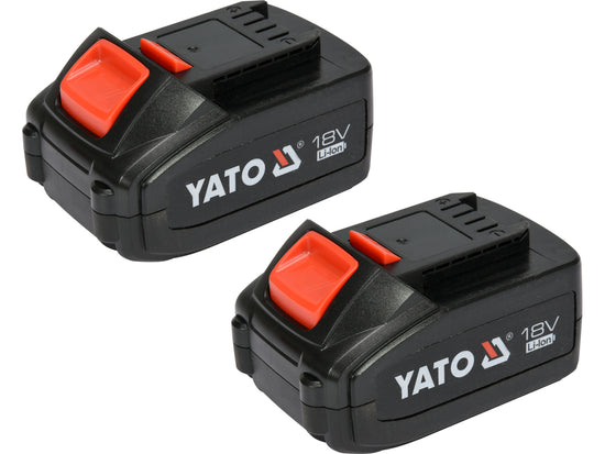 Polizor unghiular 18V, cu 2 acumulatori Li-Ion 3Ah si incarcator rapid, 10000rpm, Yato YT-82828 - imagine produs 4