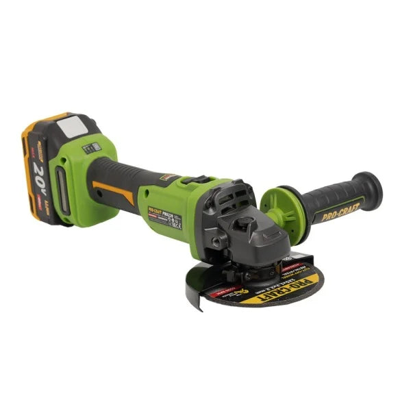 Polizor Unghiular cu Acumulator ProCraft PWA220, 20V, 125 mm