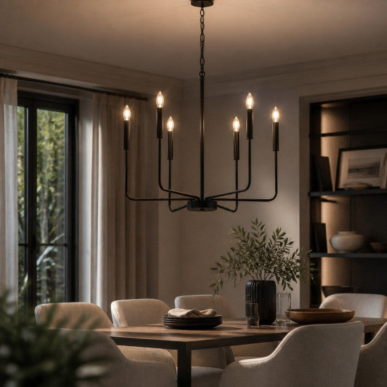 Candelabru Zeus, 6xE14, Ø70x150 cm