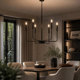 Candelabru Zeus, 6xE14, Ø70x150 cm